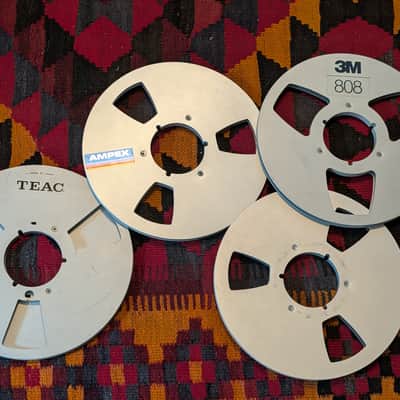 TEAC Ampex 3M - Various Metal Take Up Reels image 2