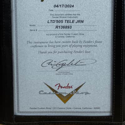 Fender Custom Shop 50's Tele Journeyman Relic Aged White Blonde R136893 image 7
