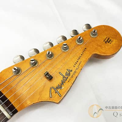 Fender 1961 Stratocaster Heavy Relic Graffiti Yellow 2022 image 3