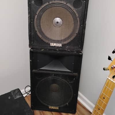 Yamaha S115IV(Pair)Made in U.S.500/1000w VG Cond. image 1