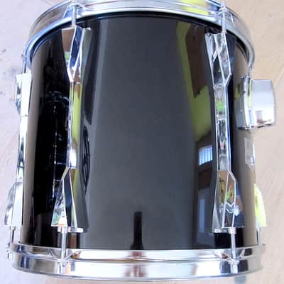 12" x 11" Tama Granstar Tom Drum, Jet Black Wrap - Vintage image 12