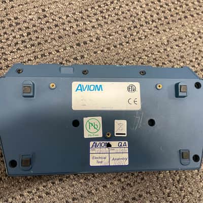 Aviom A-16II Personal Mixer 2010s - Blue image 2