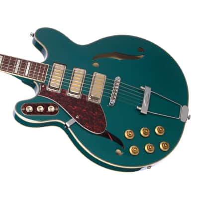 Airline Guitars H77 Vintage Teal Left Handed Bild 3