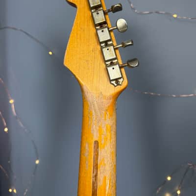 2010 Rock N Roll Relics "Floyd Blackie" (S-Style) | Heavy Relic | Nunley Custom Pickups | Rare 7.25” Radius | w/ OHSC & Tags image 9