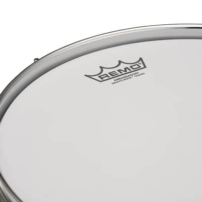 Pearl 14"x6.5" SensiTone Heritage Alloy Black Nickel-over-Brass Snare Drum with Beaded Shell, 2.3mm Triple-Flanged Hoops, and 10 arched CL Lugs image 4