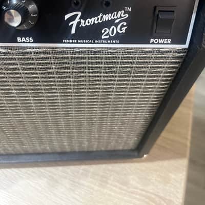 Fender Frontman 20G 2-Channel 20-Watt 1x8" Guitar Combo 2022 - Present - Black image 4