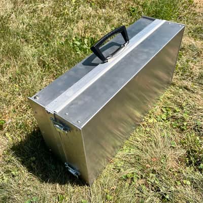 6U 104HP Eurorack Light Weight Aluminum Travel Case w/ Lid, un-powered image 2