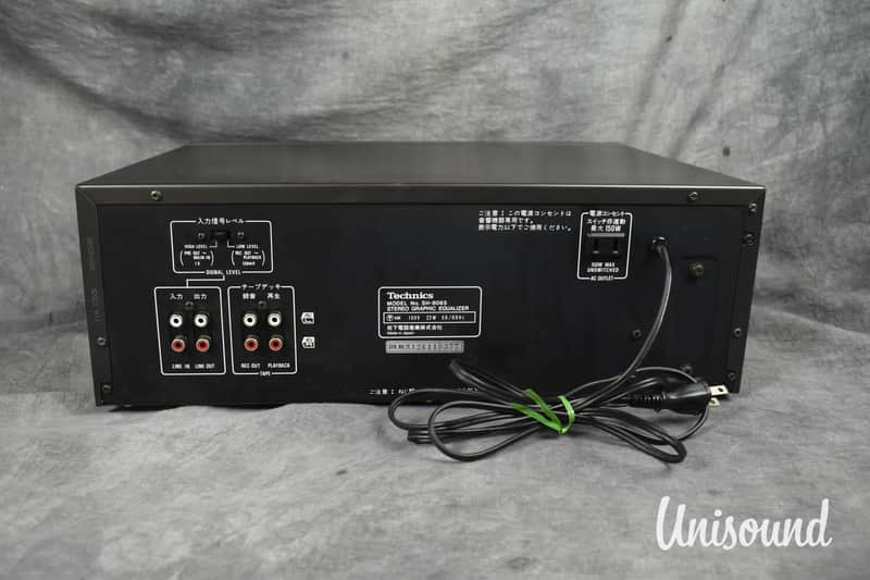Égaliseur Graphique Stéréo Vintage TECHNICS SH-8065 - 33 Bandes - Japon - 1983 - Bon état