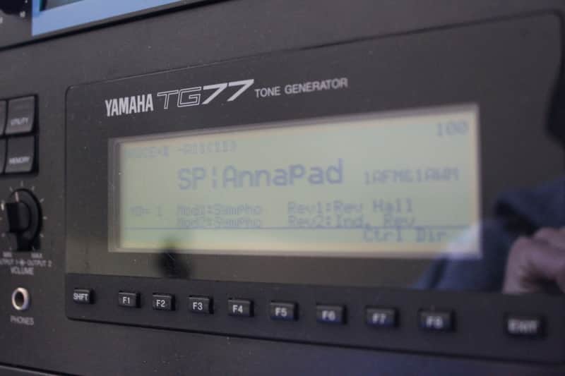 Yamaha  TG77 - FM AWM Rackmount Synth SY 77 99 DX7 - Poly Classic image 1
