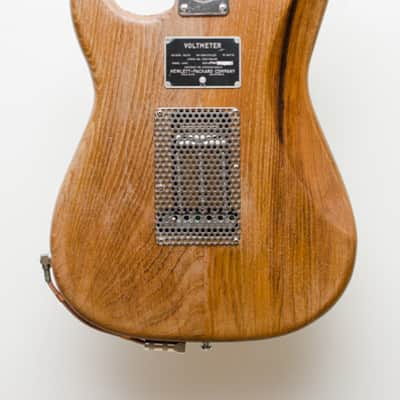 2015 Paoletti Stratospheric Steampunk Wine electric guitar custom handwound strat pickups image 6