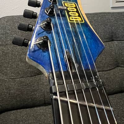 USA Custom 7 String Multiscale Jazzmaster - BKP Juggernauts Baritone Dood Craft Guitars Offset image 8