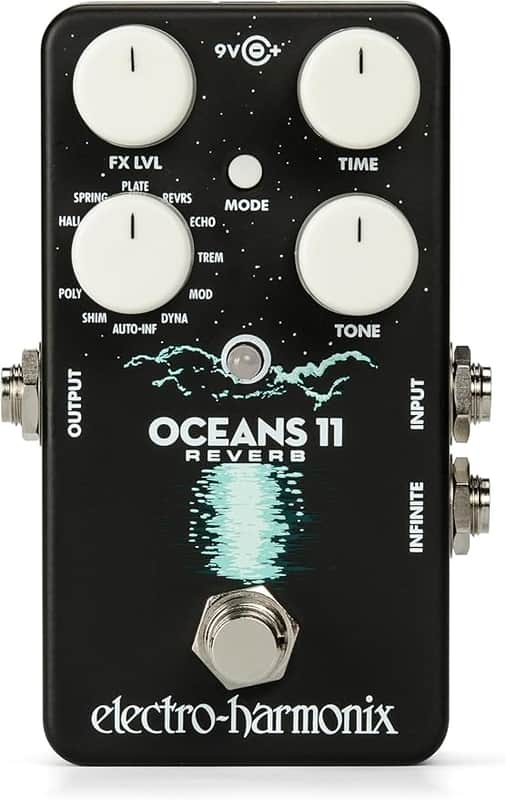 Electro-Harmonix Oceans 11 Reverb Pedal image 1