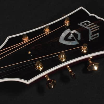Guild D-55E Dreadnought Acoustic-Electric Guitar Natural 738 image 6