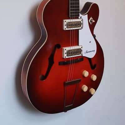 Harmony H54 Rocket II - 1960s - Red Burst image 4