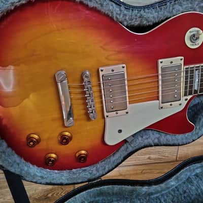 2009 Epiphone Les Paul Standard-TKL Hard Case 1990 - 2013 - Cherry Sunburst image 7