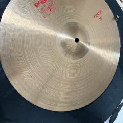 Paiste 2002 Cymbal Set — 22" Ride, 16" Crash, 14" Medium Hi-Hats (Made in Switzerland) image 11