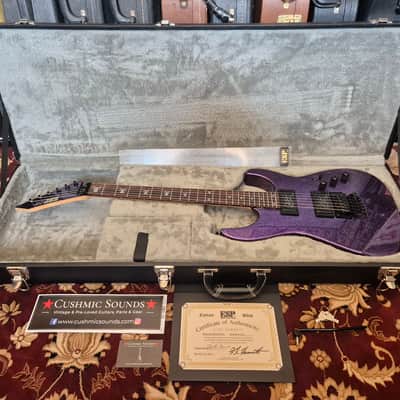 ESP Custom Shop KH-2 Kirk Hammett Signature 2018 - Purple Sparkle ☆VIDEO☆ image 2