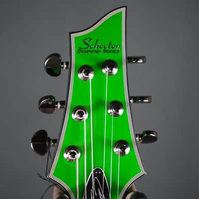 Schecter Kenny Hickey C-1 Electric Guitar w/ Sustainiac - Steele Green (221) image 11