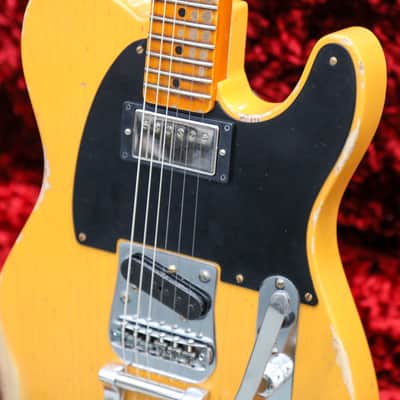 FENDER 50s Vibra Tele Heavy Relic Aged Butterscotch Blonde image 9