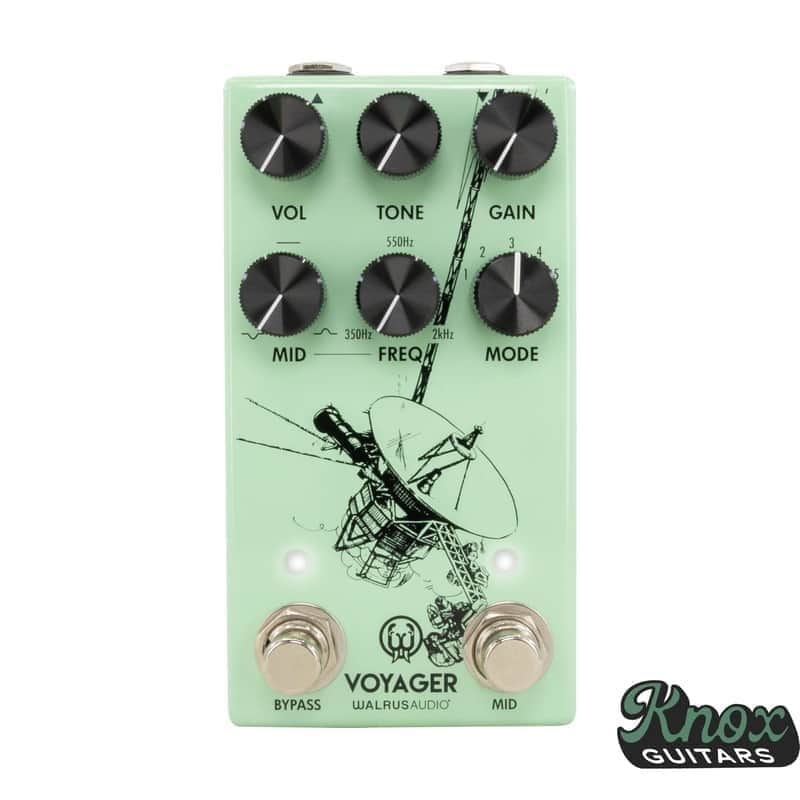 NEW Walrus Audio Voyager MKII Preamp / Overdrive 2024 - Present - Seafoam image 1