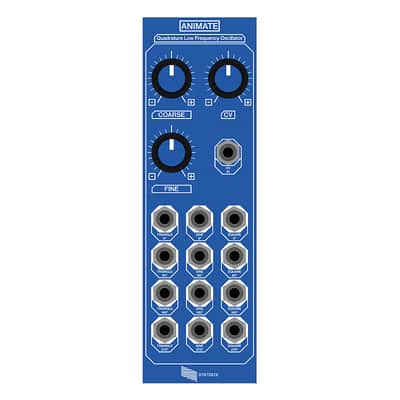Syntonie Animate - Quadrature Low Frequency Oscillator Eurorack Video Module image 2