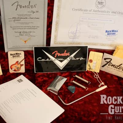 Fender Stratocaster 1956 Custom Shop Closet Classic John Page 1999 - Sunburst image 17