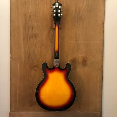St. Moritz ES-335 Style MIJ Fuji Gen Hollow Body 1960s image 10