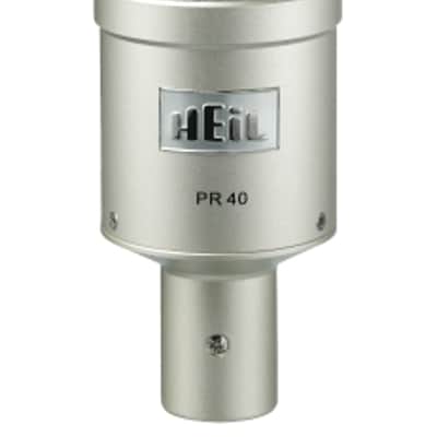 Heil Sound PR40 Nickel Large Diameter Studio Microphone PR40 image 1