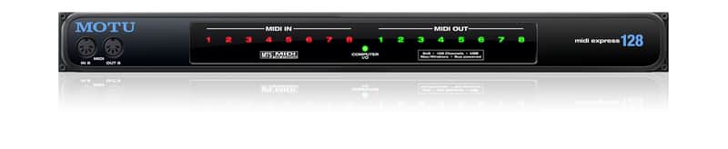 MOTU MIDI Express 128 USB MIDI Interface image 1