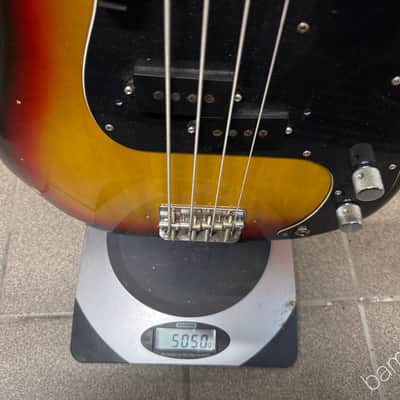 1977 Fender Precision Bass - Sunburst with Rosewood Fretboard - OHSC image 17