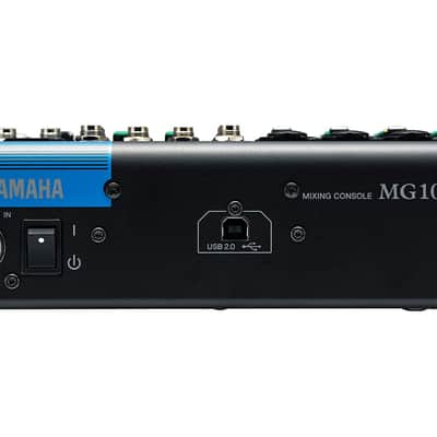 Yamaha MG10XU 10-Channel Mixer with USB and FX image 3