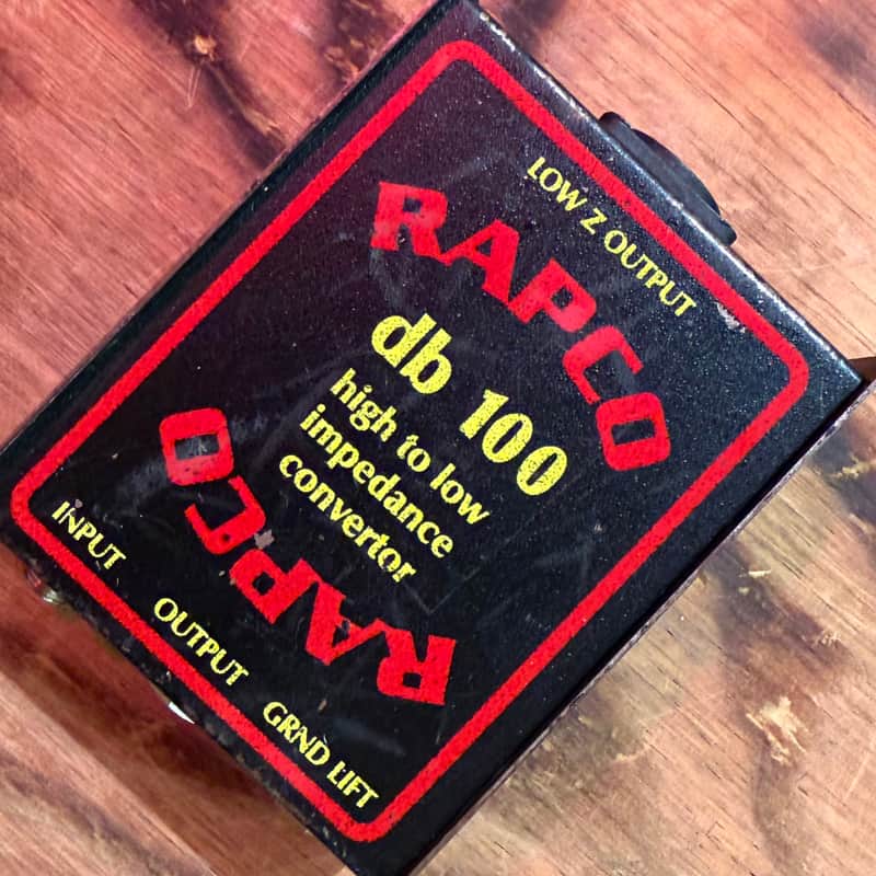 RapCo db 100 High to Low Impedance Converter image 1