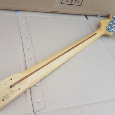 1978 FENDER PRECISION BASS MAPLE NECK FRETLESS Made in USA image 5