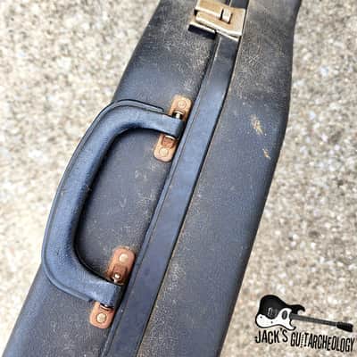 Sidewalk Sale: Vintage Molded Acoustic Guitar Case (1970s / 1980s - Black) image 6