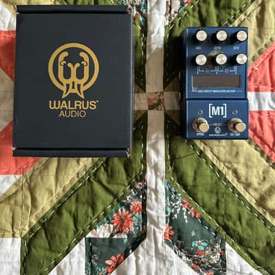 Walrus Audio Mako M1 MKII High-Fidelity Modulation Machine 2024 - Present - Blue image 1