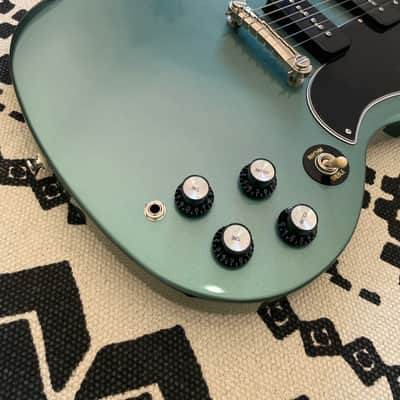 Epiphone SG Special P90 with Laurel Fretboard 2020 - 2025 - Faded Pelham Blue image 2