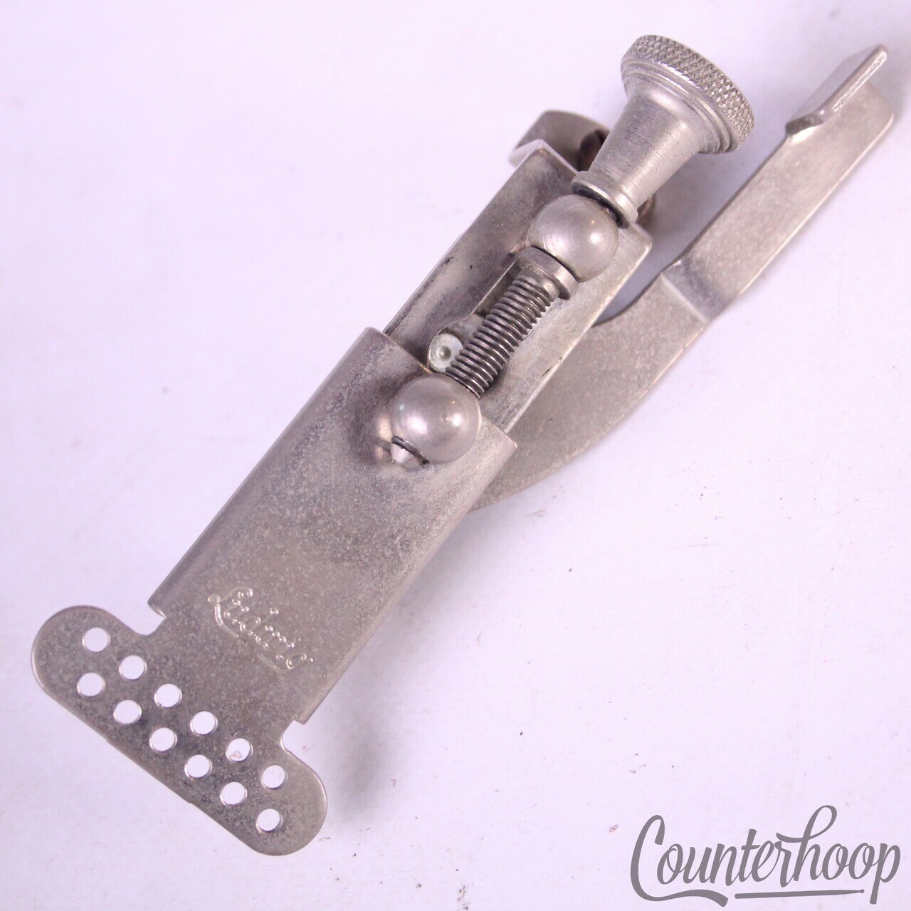 Ludwig P83 Snare Drum Strainer Throw-Off Nickel Jazz Fest/Pioneer Vintage 60s US — main photograph