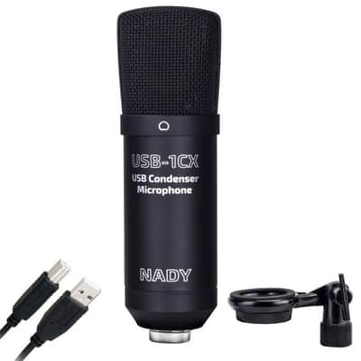 Nady Model USB-1CX USB large Diaphragm Studio Condenser Microphone image 2