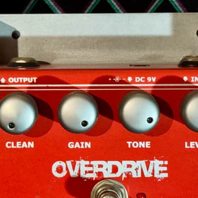 Palmer OVERDRIVE DISTORTION ( New Old Stock) - Red image 4