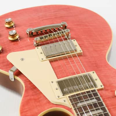 Epiphone Les Paul Standard '60s Figured Top Electric Guitar - Fuchsia image 5