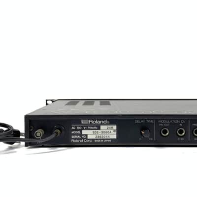 Roland SDE-3000A Digital Delay 1983 - 1994 - Black TGHM image 7