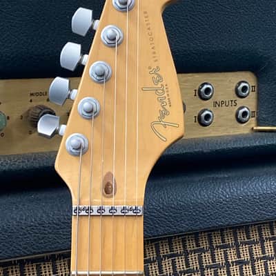 1995 Fender Strat Plus Deluxe with Maple Fretboard - Natural image 3