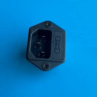 Fender Frontman 15R (PR493) Guitar Amp Part: Power Cord Input Socket w/Fuse image 3