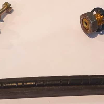 Epiphone / Gibson 12-string adjustable bridge with hardware. image 1