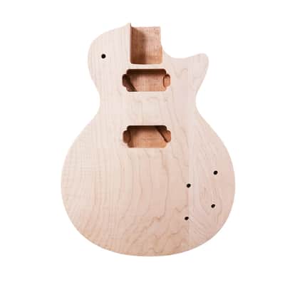 Les Paul Style Electric Guitar HH Body, Mahogany image 1