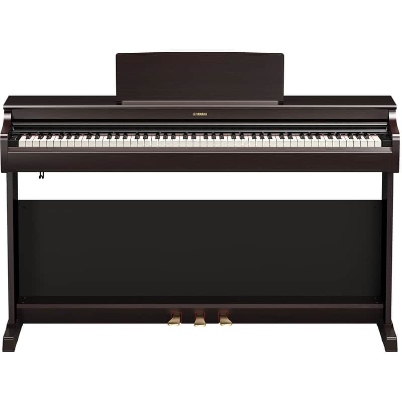 Yamaha YDP-166R, GrandTouch-E™ 88 Note Upright Digital Piano - Dark Rosewood image 1