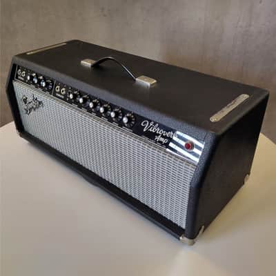 Handwired Vibroverb 2-Channel 40-Watt guitar amp head image 4