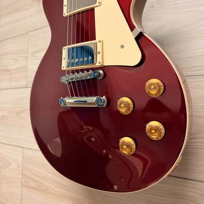 Gibson Les Paul Standard 50s Plain Top 50s - Sparkling Burgundy Top image 8