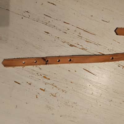 Gibson Acoustic Leather Vintage Guitar Strap image 8