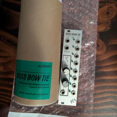 ALM/Busy Circuits ALM007 Boss Bow Tie Voltage Controlled Switch Eurorack Synth Module 2020 - Present - Silver image 2